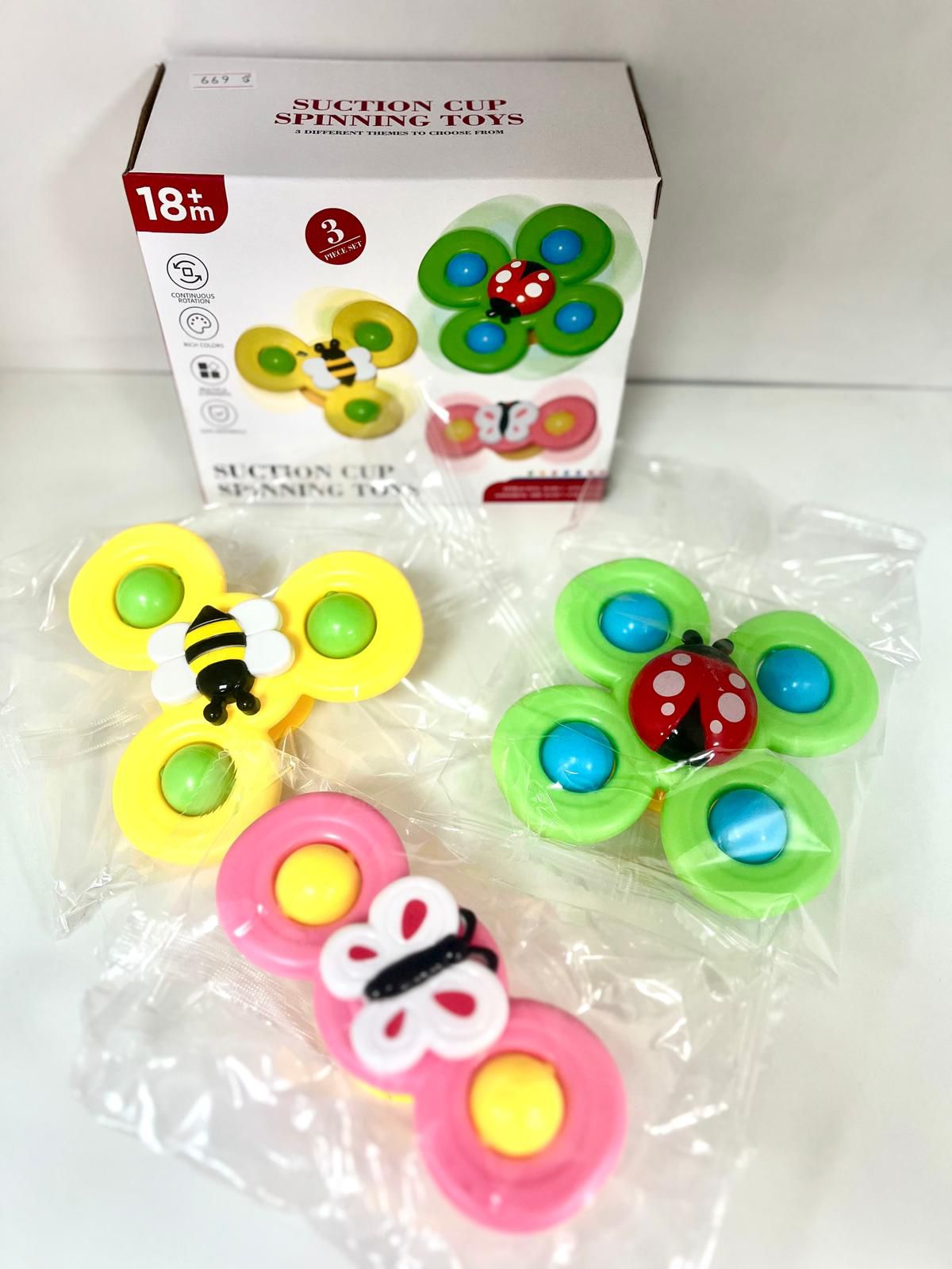 Set Spinners x3 Bichitos