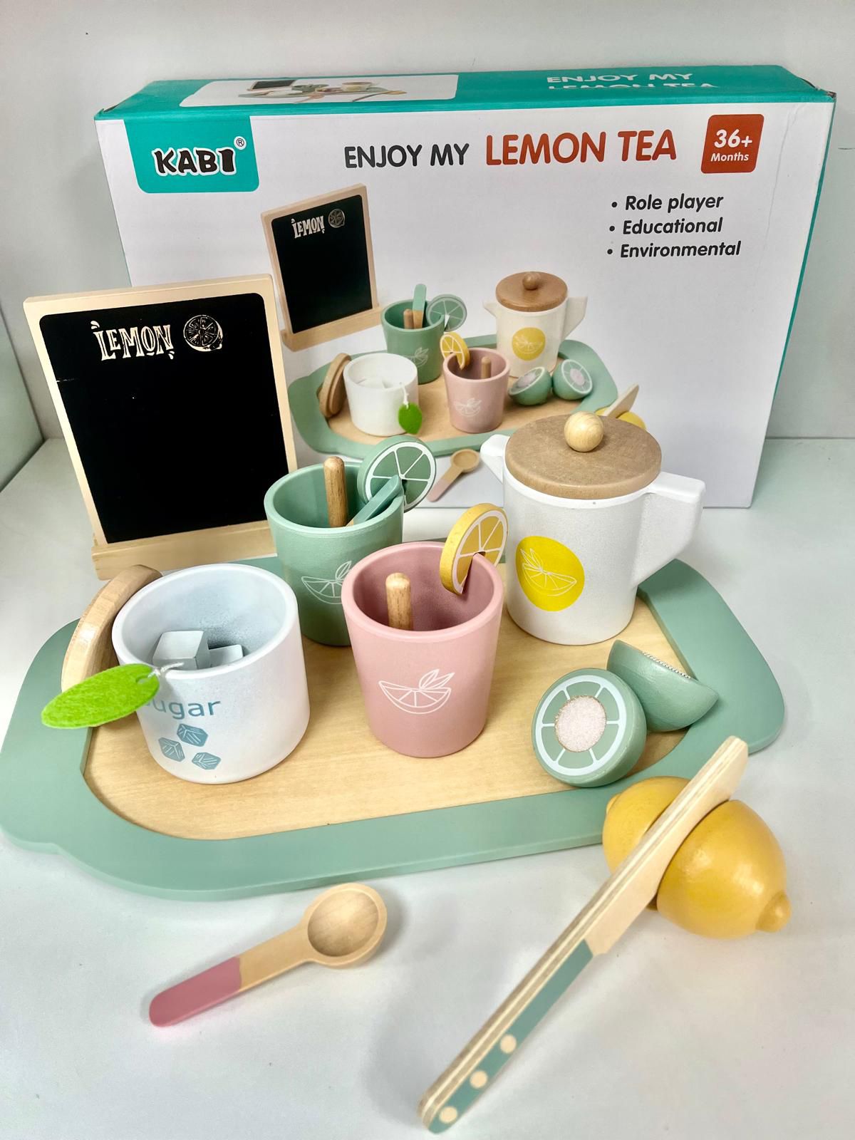 Set de Limonada de Madera