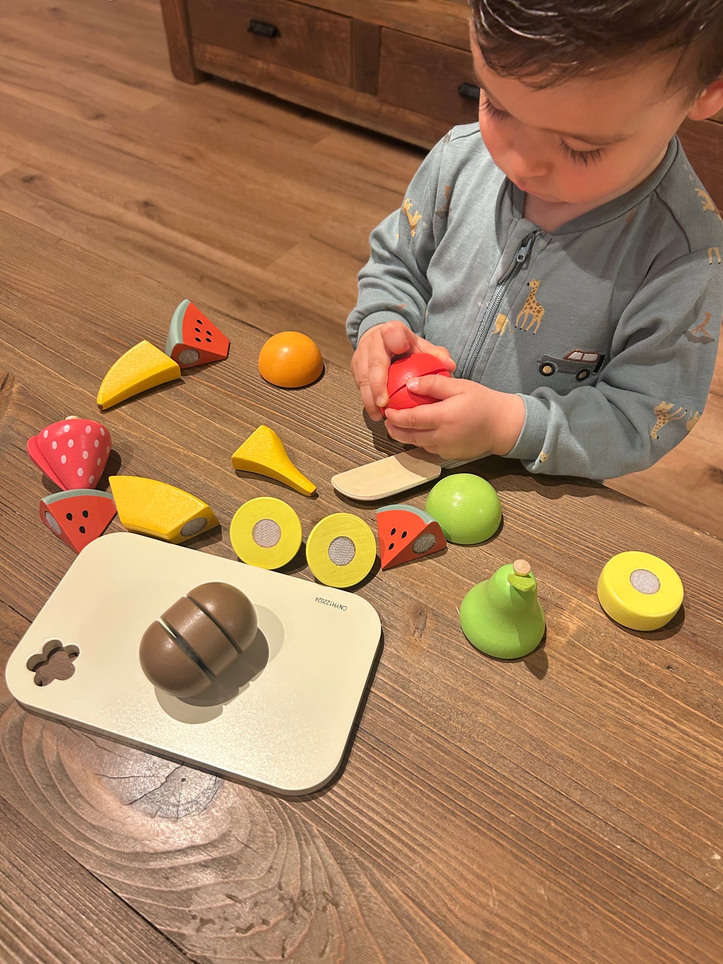 🍉 Set de frutas para cortar