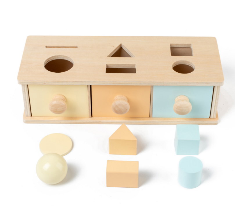 Caja de formas Montessori