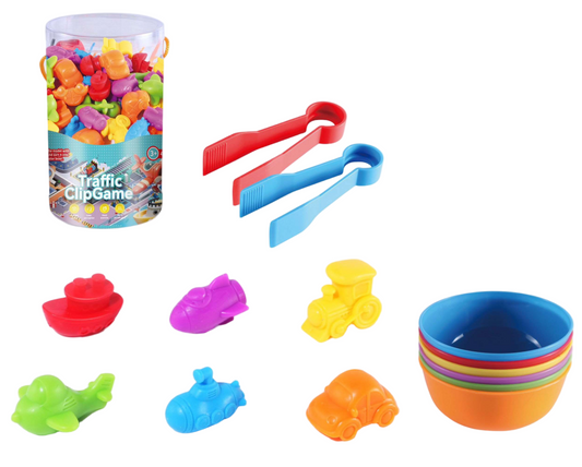 🚦 Juego de Clasificación de Colores y Vehiculos