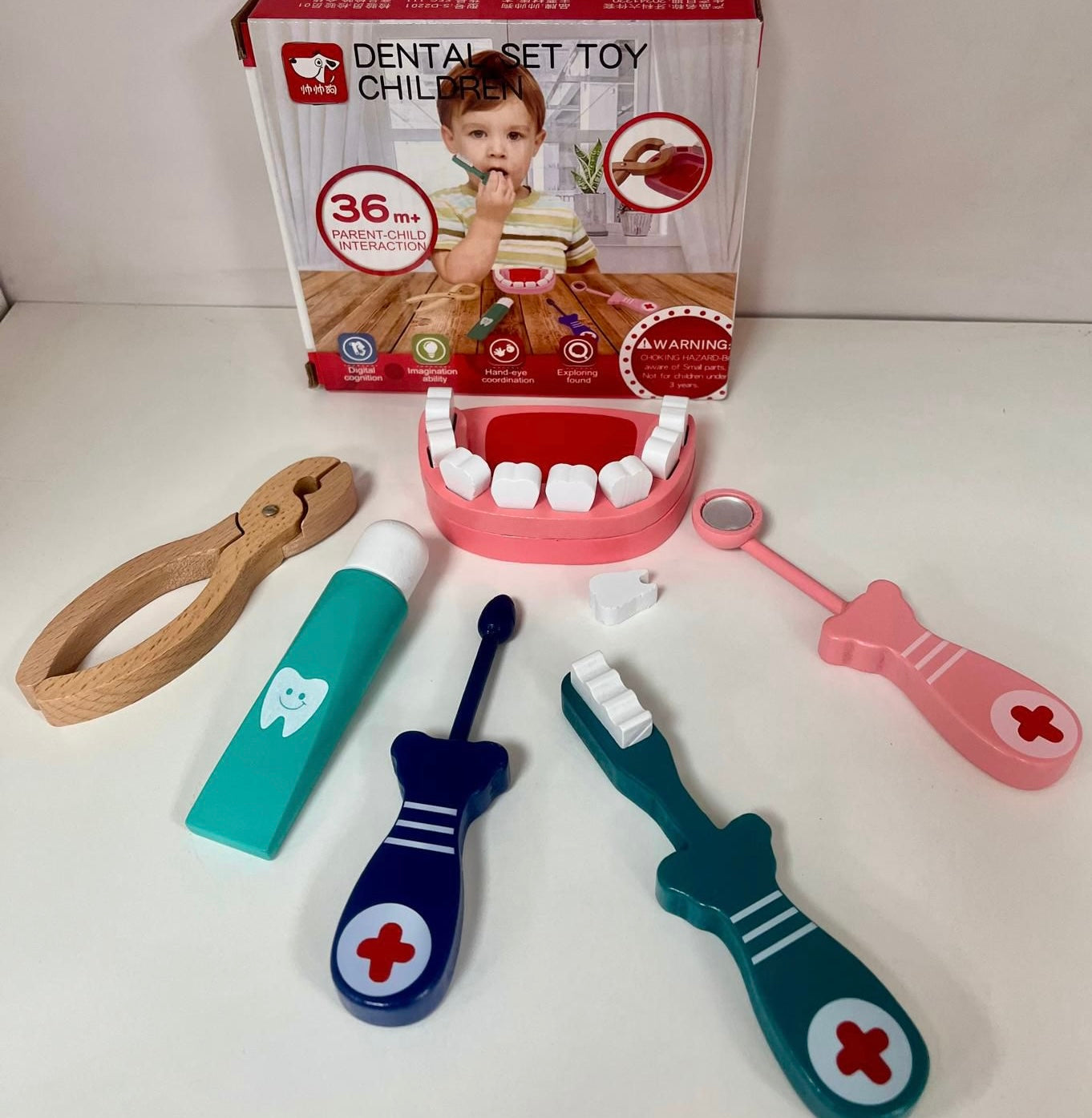 Set de Dentista Infantil en madera