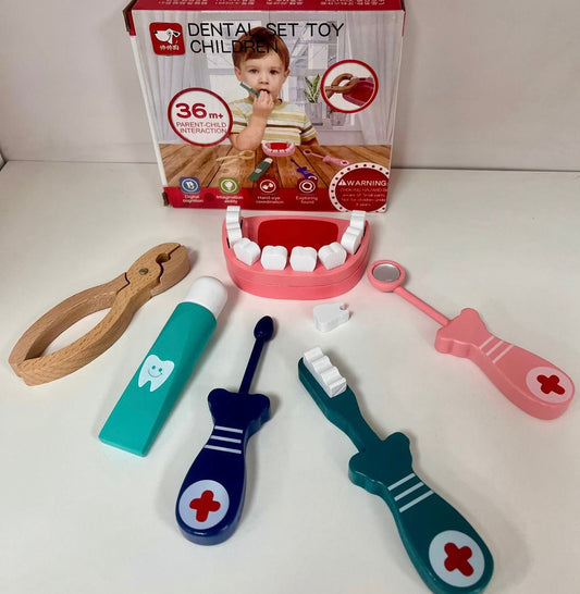 Set de Dentista Infantil en madera