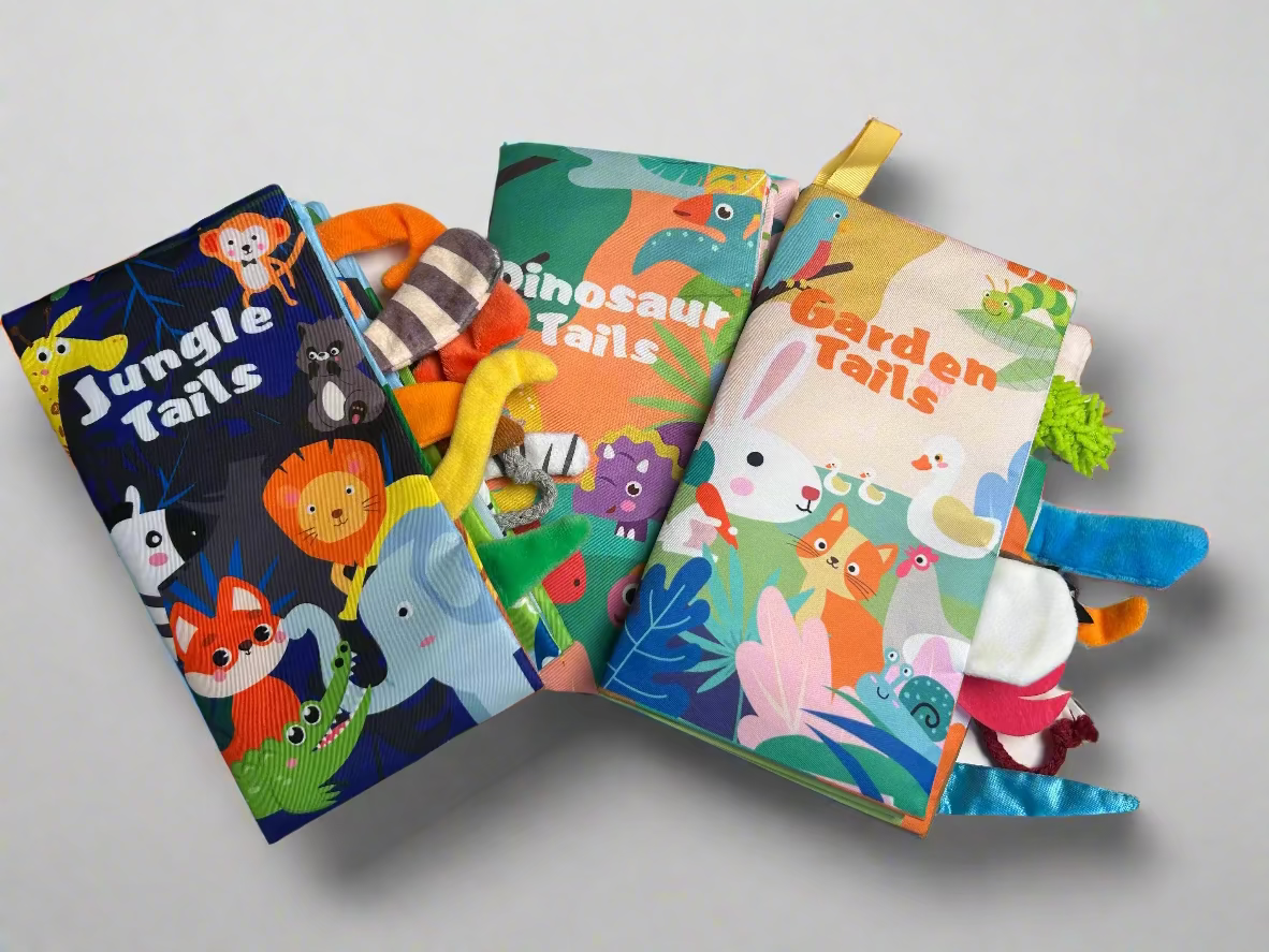 Libro Sensorial con colitas