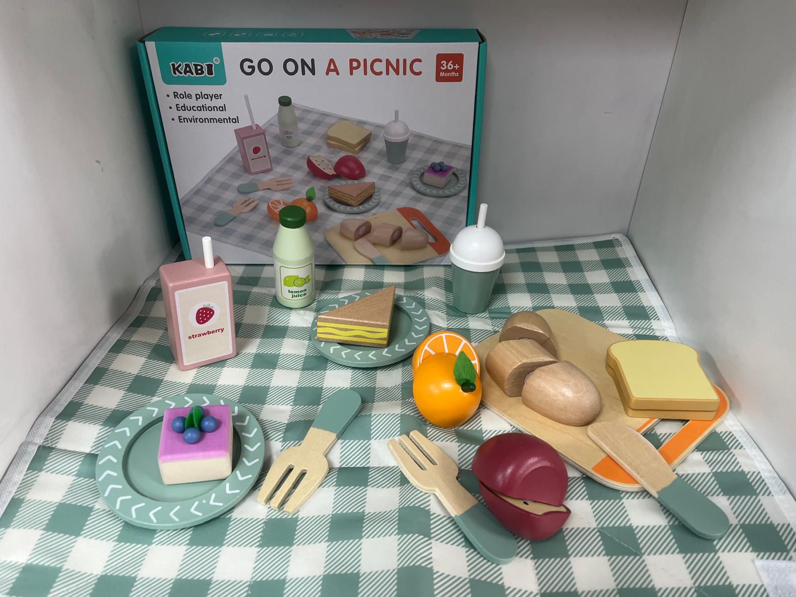 Set de Picnic de Madera