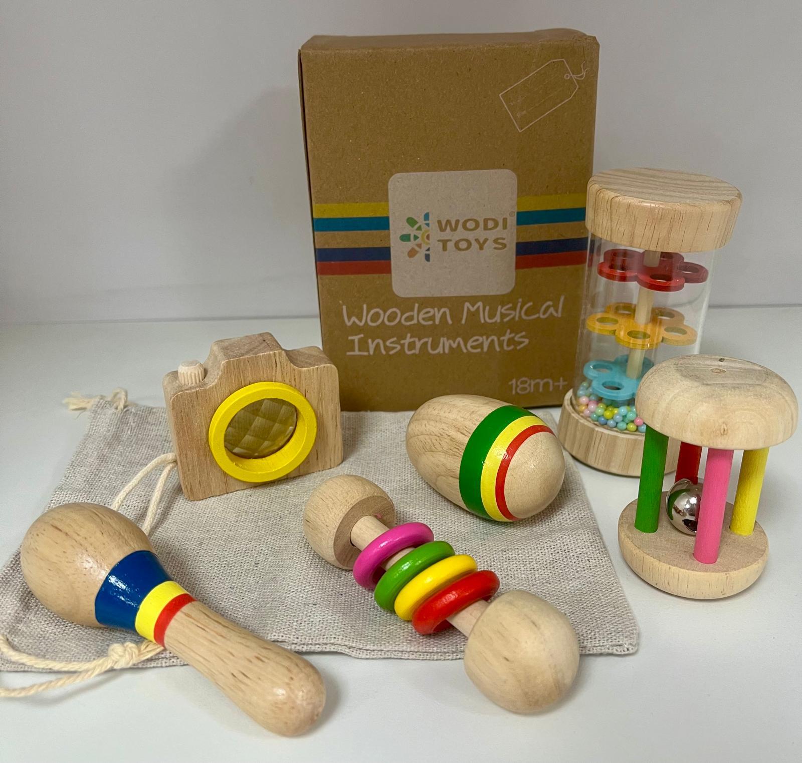 Set de Instrumentos Musicales de Madera