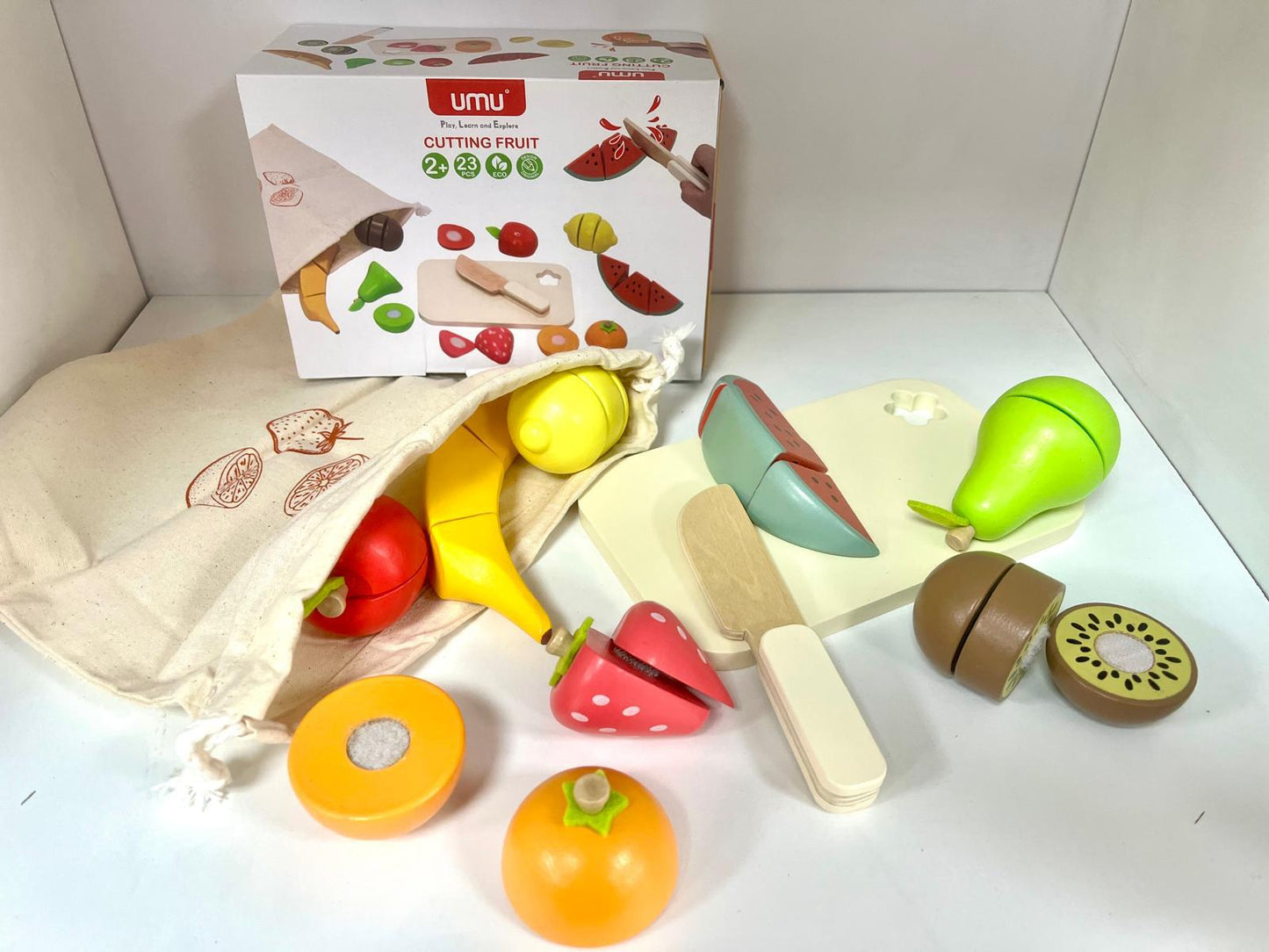 Set de frutas para cortar