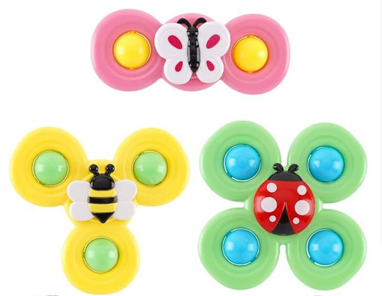 🌀 Set Spinners x3 Bichitos