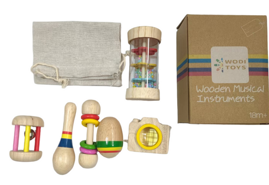 Set de Instrumentos Musicales de Madera