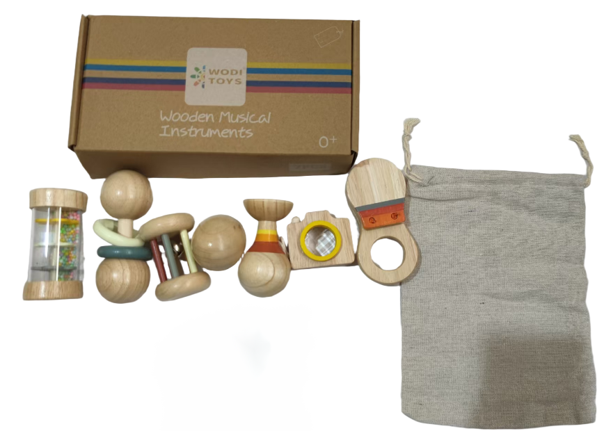 Set de Instrumentos Musicales de Madera